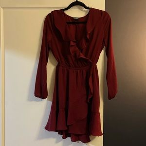 Red dress from Express